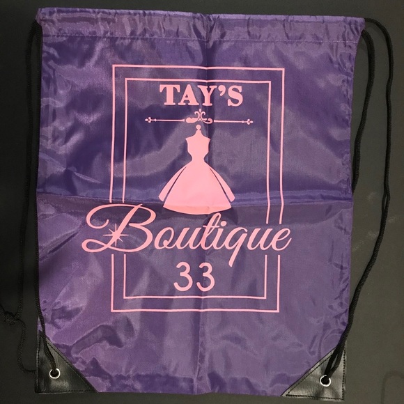 Logo drawstring bag - Picture 4 of 9